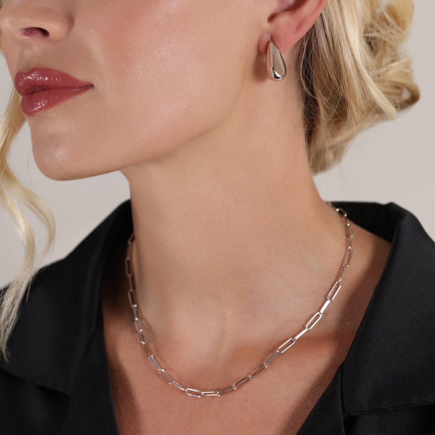 Poppy Pear Drop Earrings