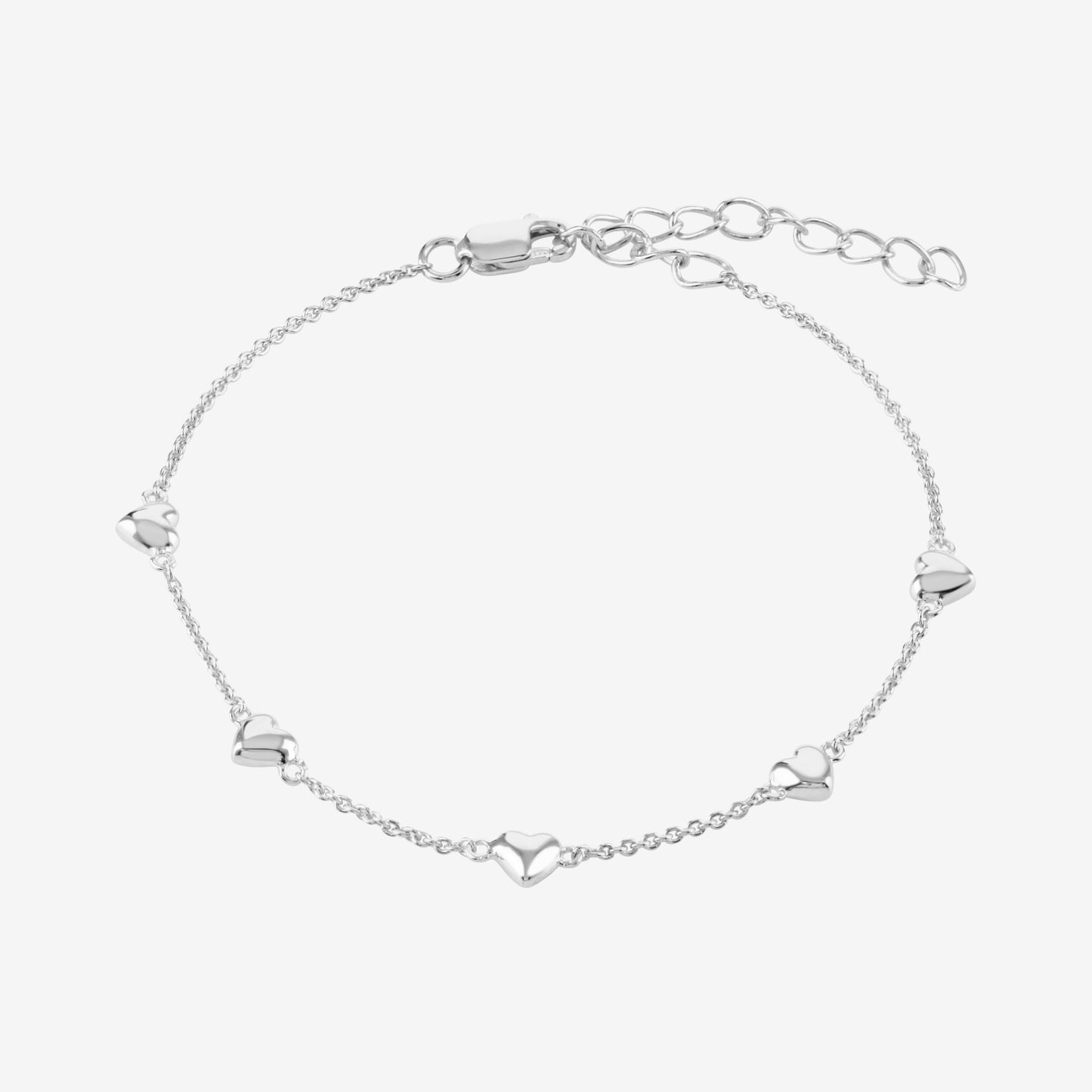 Hallie Heart Adjustable Bracelet