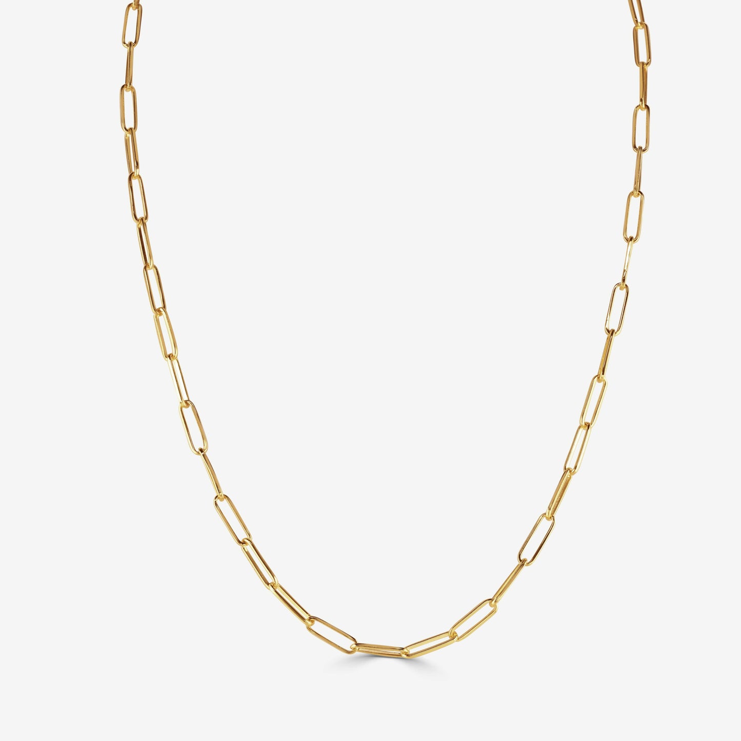 Payton Paperclip Chain Adjustable Necklace