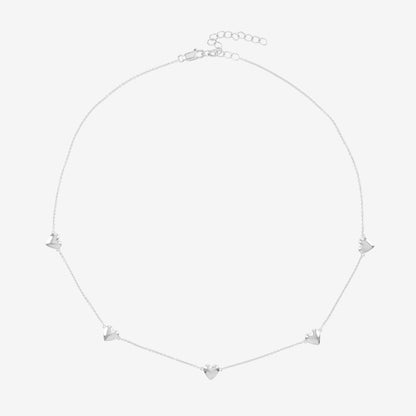 Hallie Heart Adjustable Necklace